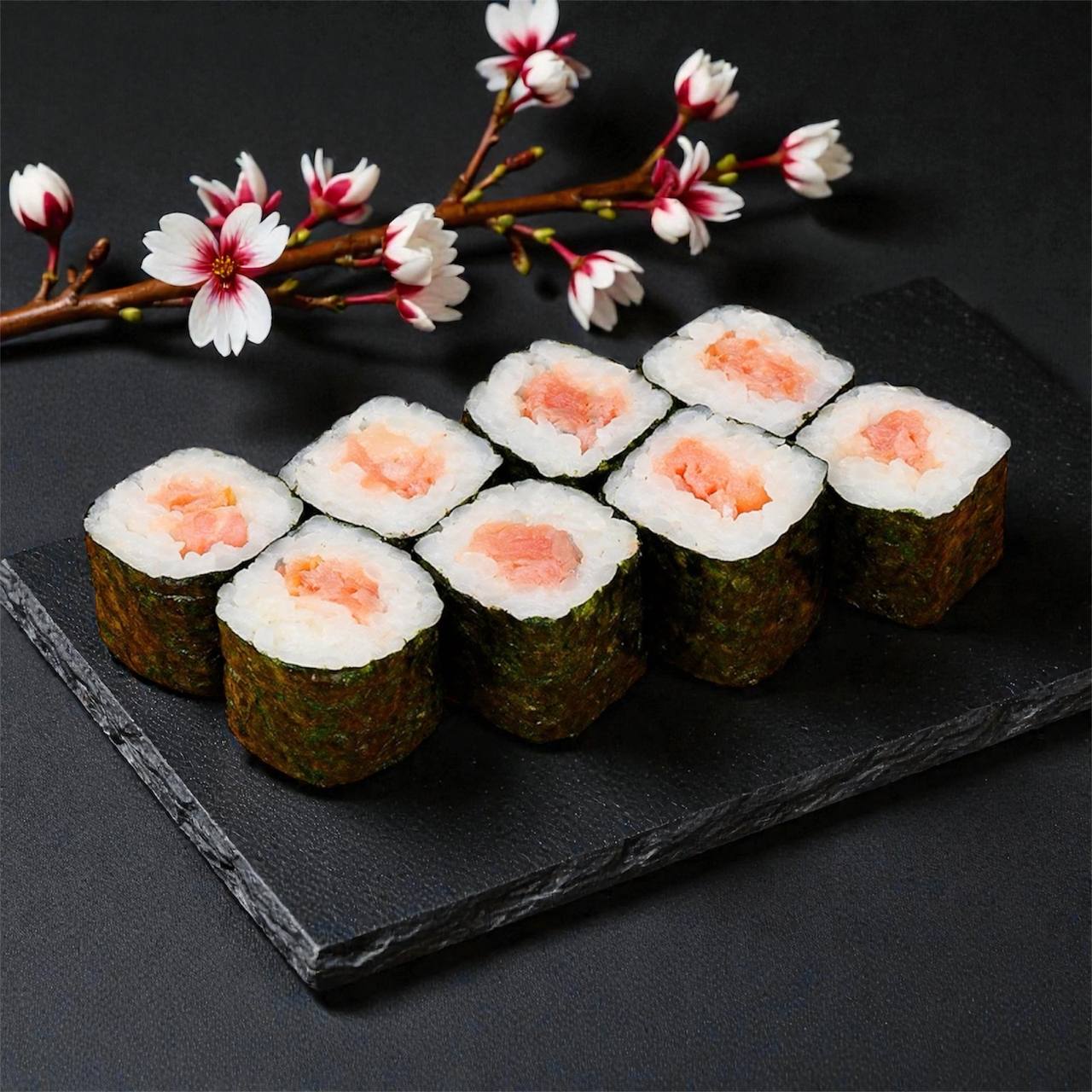 Хосомаки лосось х/к